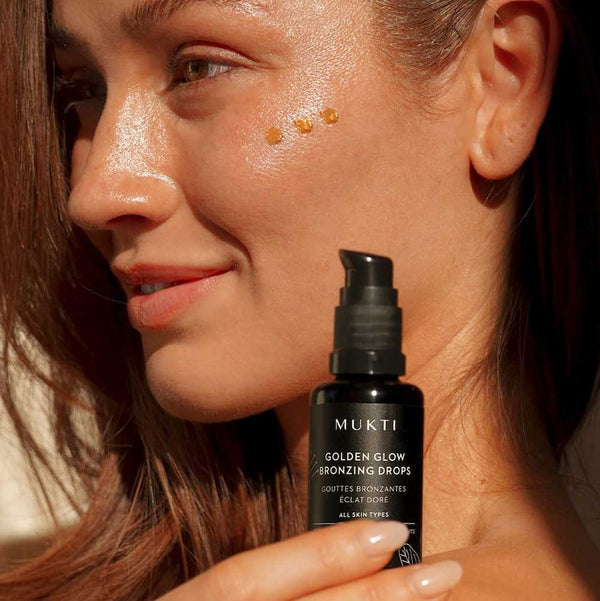 Everything You Need to Know About the Mukti Golden Glow Bronzing Drops