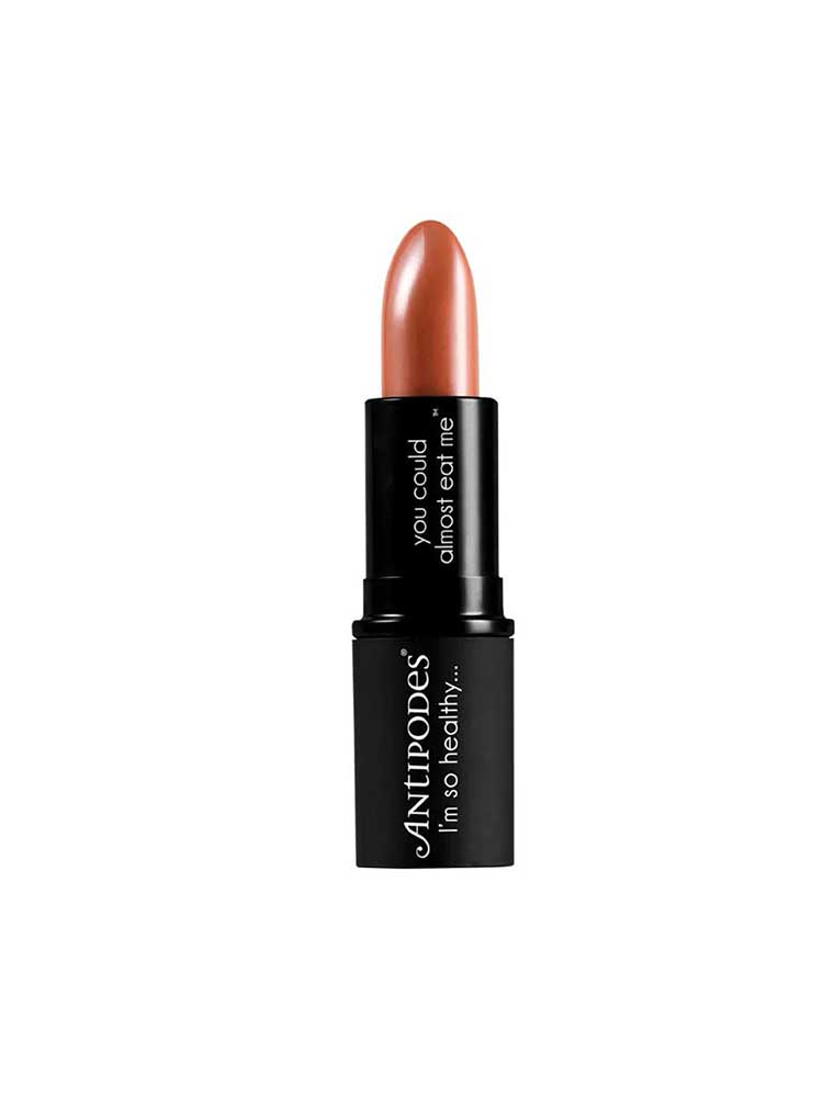 Antipodes Moisture Boost Natural Lipstick | Clean Nectarine