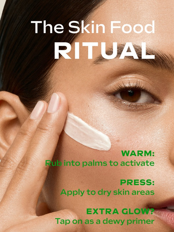 Weleda Skin Food application ritual