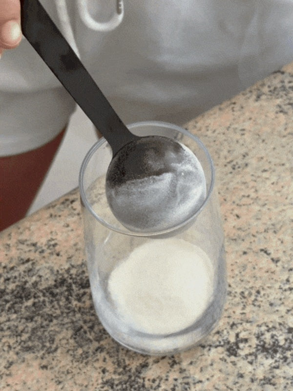 Mixing Collagen Powder – Black Chicken Remedies 100% Collagen Powder 250g
