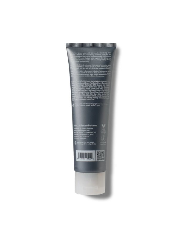 100% Pure Charcoal Clay Cleanser 80ml official US product image (Charcoal_Clay_Cleanser_PB_converted_1.webp)
