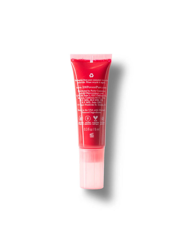 100% Pure Fruit Pigmented® Cherry Lip & Cheek Stain 8ml official US product image