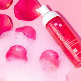Andalou Sensitive 1000 Roses Gentle Cleansing Foam with fresh rose petals