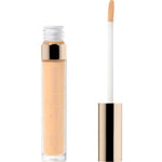 A 5ml tube of 100% Pure Fruit Pigmented® 2nd Skin Concealer with a gold cap, pictured open with the applicator wand upright. This light beige concealer from 100% Pure provides medium to full coverage and a natural finish.