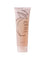 A peach-colored tube of 100% Pure Glossy Locks Moisture Drench Shampoo, a natural moisturizing shampoo featuring minimalist leaf and peach graphics on the packaging, displayed against a white background.