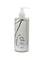 A bottle of 100% Pure Glossy Locks Repair Shampoo with a pump dispenser features the 100% Pure brand, minimalist hairline artwork, and black, brown, and pink text on a white label.