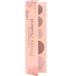 The 100% Pure 100% Fruit Pigmented® Pretty Naked Palette (9g) is a vegan eyeshadow palette with five neutral shades in a pink case decorated with fruit prints—ideal for everyday makeup.