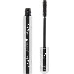 The 100% Pure Fruit Pigmented® Ultra Lengthening Mascara 10g features a silver tube with a floral design and comes with a standing wand—ideal for sensitive eyes.