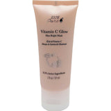 The 100% Pure Vitamin C Glow Max Bright Mask 59ml features 18.3% active ingredients, comes in a beige tube with citrus slice sketches, and promises a luminous glow with every brightening treatment.