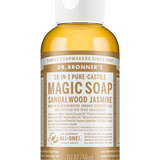 Dr Bronner's Sandalwood Jasmine Pure-Castile Liquid Soap 59ml