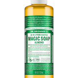 Dr Bronner's Almond Pure-Castile Liquid Soap 237ml