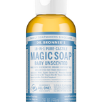 Dr Bronner's Baby Unscented Pure-Castile Liquid Soap 59ml