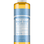 Dr Bronner's Baby Unscented Pure-Castile Liquid Soap 237ml