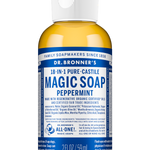 Dr Bronner's Peppermint Pure-Castile Liquid Soap 59ml