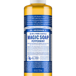Dr Bronner's Peppermint Pure-Castile Liquid Soap 237ml
