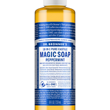 Dr Bronner's Peppermint Pure-Castile Liquid Soap 237ml