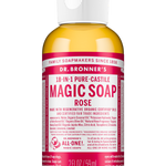 Dr Bronner's Rose Pure-Castile Liquid Soap 59ml