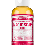 Dr Bronner's Rose Pure-Castile Liquid Soap 59ml