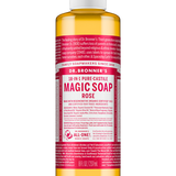 Dr Bronner's Rose Pure-Castile Liquid Soap 237ml