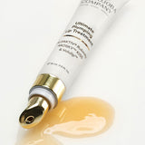 The Jojoba Company Ultimate Plumping Lip Treatment tube with a smear of the gel