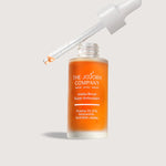 The Jojoba Company Jojoba Boost Super Antioxidant dropper bottle with orange serum