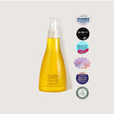The Jojoba Company Australian Jojoba 200ml pump bottle with award badges