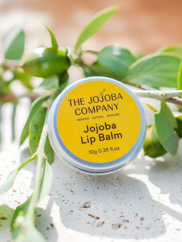 The Jojoba Company Jojoba Lip Balm lifestyle photo