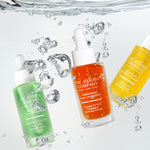 The Jojoba Company Jojoba Boost serum trio with water splashes