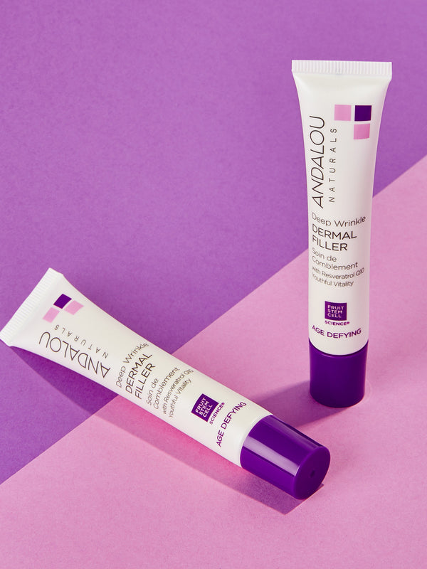 Andalou Age Defying Deep Wrinkle Dermal Filler styled product shot
