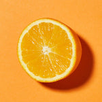 Fresh orange, a vitamin C source in Andalou Brightening Luminous Eye Serum