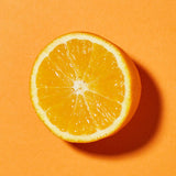 Fresh orange, a vitamin C source in Andalou Brightening Luminous Eye Serum