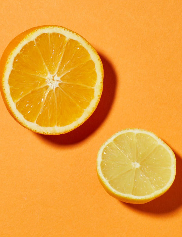Citrus and botanical ingredients in Andalou Brightening Meyer Lemon + Vitamin C Creamy Cleanser