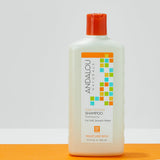 Andalou Naturals Argan Oil & Shea Moisture Rich Shampoo styled product shot