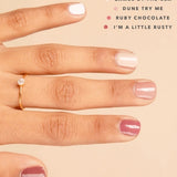 100% Pure ZERO Nail Polish Camel-By-The-Sea