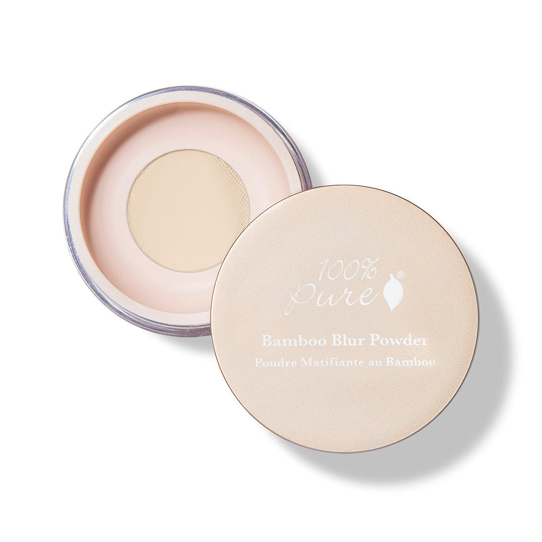 100% Pure Bamboo Blur Powder in Light