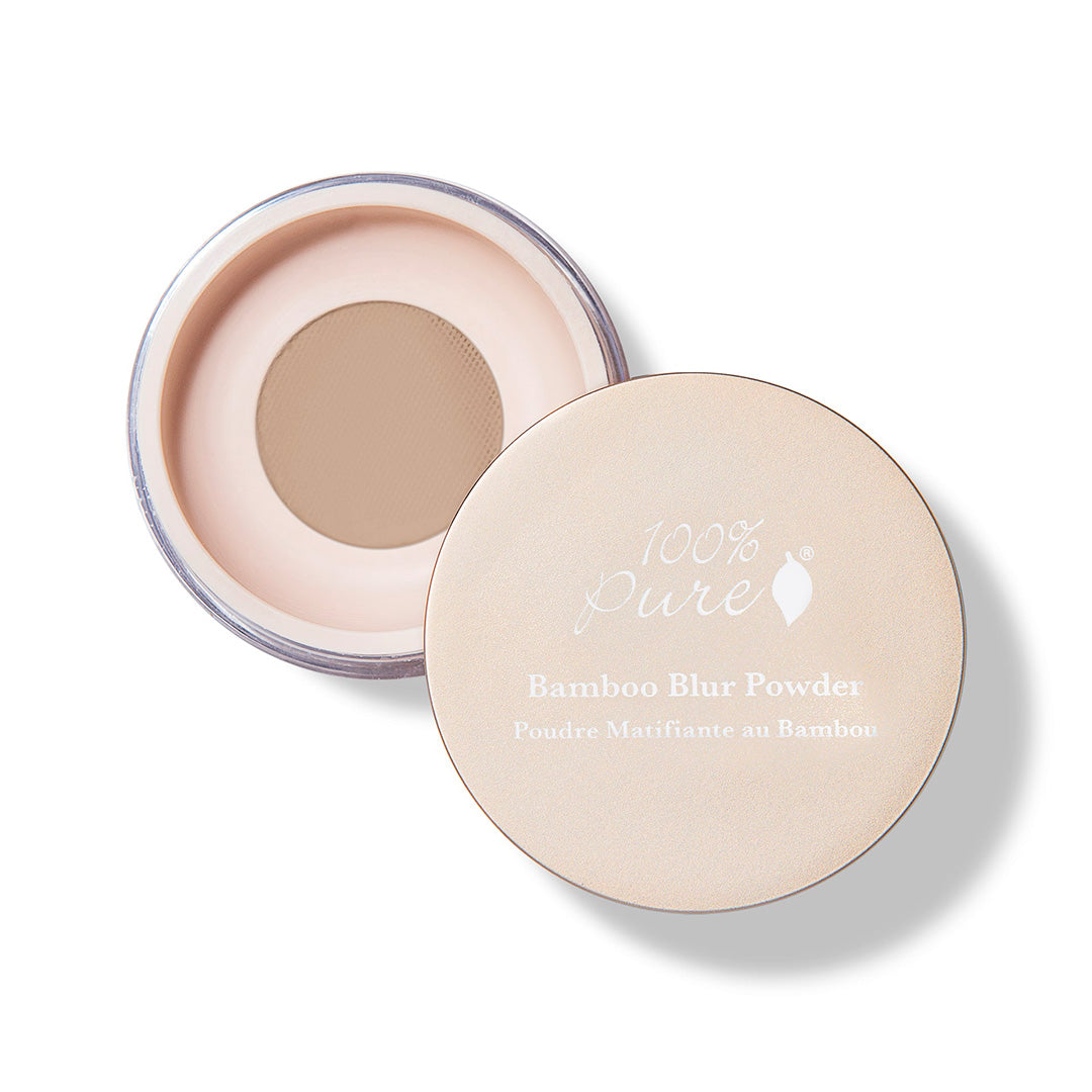 100% Pure Bamboo Blur Powder in Tan