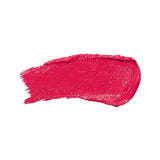 A horizontal swatch of Primrose lipstick in vivid magenta pink, with a softly glossy surface and fine brush marks along one end.