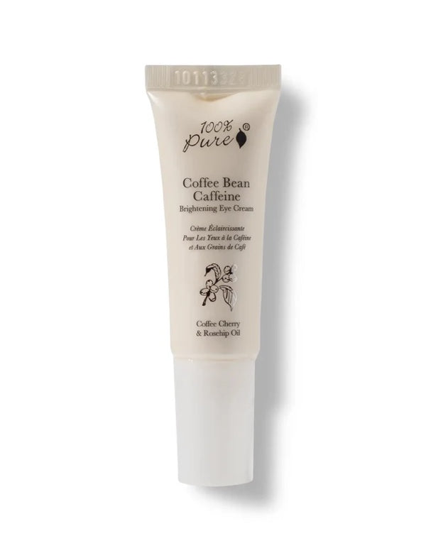 100% Pure Coffee Bean Caffeine Brightening Eye Cream 8ml mini — SKU 1FMCBEC0.3oz