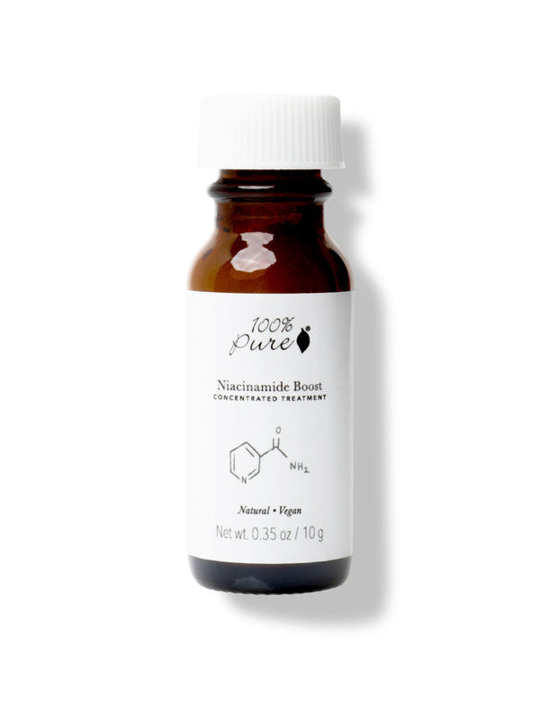100% Pure Niacinamide Boost 10g — official front packaging image