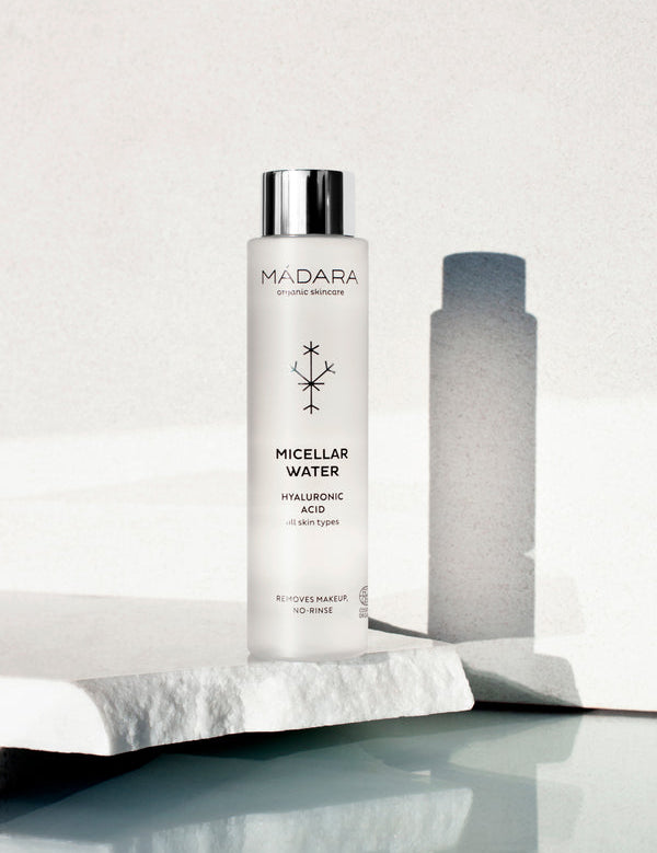 Model using Madara Micellar Water