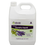 Abode Natural Laundry Liquid Wild Lavender and Mint 4 litre bottle with carry handle, hypoallergenic wash for up to 100 loads