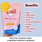 She BANG! Peri Chai Latte product benefits