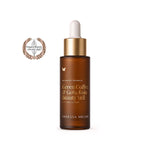 Vanessa Megan Green Coffee and Gotu Kola Beauty Veil bottle with award laurel