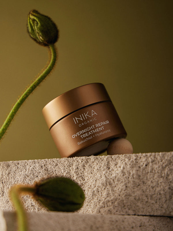 INIKA Organic Overnight Repair Treatment close-up photo