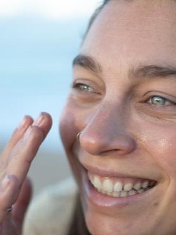 SunButter Tinted Sunscreen SPF50 on skin