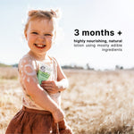 Wotnot Natural Baby Sunscreen SPF 30 suitable from three months