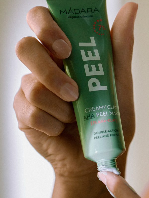 Madara Peel Creamy Clay AHA Clay Mask tube photo