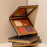 Lifestyle photo of INIKA Organic Eyeshadow Quad in Flowers