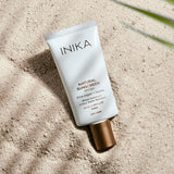 INIKA Organic Natural Sunscreen SPF50+ close-up photo