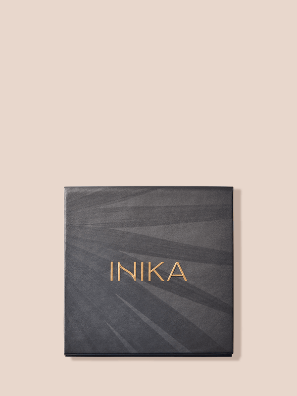 INIKA Organic Eyeshadow Quad in Flowers palette photo